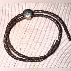 Persona Brown Leather Bracelet